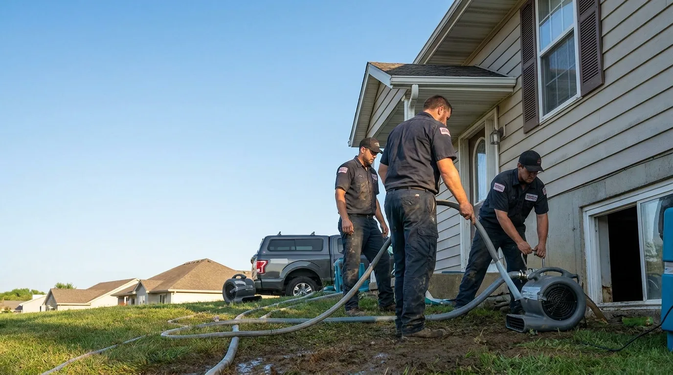 Water Removal in Hickory Flat, MS near me